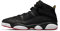 NIKE Herren 6 Ringe Fitnessschuhe, Black University Red White, 44 EU