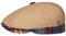 LIERYS City Bic Leinen Flatcap Damen/Herren - Schirmmütze Made in Italy - Schiebermütze aus Leinen - Sommercap mit Leinenfutter - Flatcap Frühjahr/Sommer gelb 58 cm