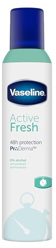 Vaseline Active Fresh 48h 250ml | 0% Alkohol
