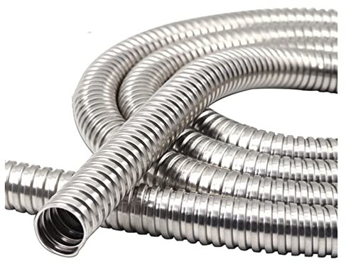 PLIPSH 1 mètre intérieur 4-100mm en Acier Inoxydable Fil métallique câble Tuyau Tube Flexible Tuyau Souple Manchon Protection Remplacement Accessoires Perfection (Size : 100cm, Color : Inner Diamete