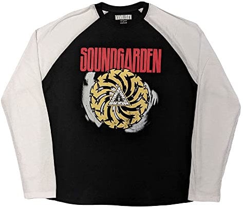 Soundgarden T Shirt Tour 2017 Official Unisex Black Raglan Long Sleeve L
