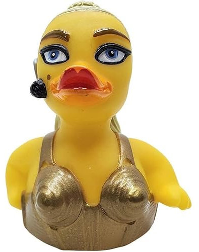 Gifts Direct 2 U CelebriDucks 81133 Gummiente zum Sammeln, Pop-Star-Material, Vogel