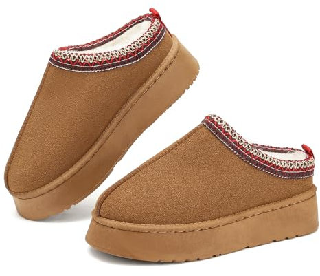 Rumkok Stivali Da Neve Donna, Invernali Caldo Comode Moda con stivali con pelo Scarpe, Leggeri e Antiscivolo Breve Doposci Stivaletti Scarponcini Scarpe Stivali per Esterni