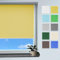 Rollmayer Classic Rollo Klemmfix ohne Bohren, Seitenzugrollo Rollo für Fenster und Tür (Classic Honig, B85cm x H150cm)