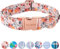 Unique style paws Rosa Rose Hundehalsband Geschirre Halsbänder & Leinen für Halsband Hund Breit Fliege Kette Hund Dog Collar Zughalsband Geschenke für Kleine Mittlerer Große Hunde M