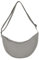 HIOQFR Halbmond Crossbody Bag Damen Hobo Half Moon Tasche Sling Bag Cord Bauchtasche Stylisch Crossbody Schultertasche Tragbare Halfmoon Bag Tasche Dumpling Klein Umhängetasche Casual für Frauen-Grau