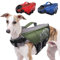 Duuclume Hundeschwimmweste, Ripstop-Hundeschwimmwesten mit Rettungsgriff, reflektierende Sicherheitsweste für Hunde, zum Schwimmen, Bootfahren, hoher Flotations-Badeanzug für kleine, mittelgroße und