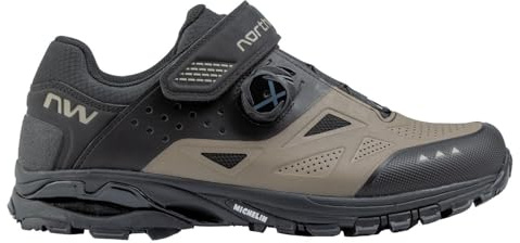 Northwave Spider Plus 3 MTB Schuhe, Fahrradschuhe Mountainbike Brown Black 41