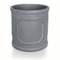 IDEALIST 30cm Plant Pot | Faux Lead Grey Reinforced Stone Chelsea Garden Planter with Drainage Holes D30 H30 cm, with Inner Top D26 cm, 15 litres