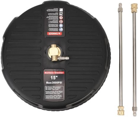 Sweet taize 15 Hochdruckreiniger, 3600 PSI Universal-Reinigungsaufsatz mit 1/4 Quick Connect und 2 ExWands, hohe Effizienz für Beton, Terrasse, Gehweg