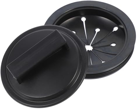 BAZEITFLOW 2pcs Garbage Disposal Splashing Guards and Drain Stoppers for Kitchen Sink Splash-Resistant Silicone Sink Baffle Set Food Waste Disposal Accessories for Household