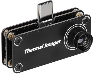 Uikdjgu Termocamera A Infrarossi di Tipo C -20℃-1000℃ Misuratore di Temperatura Termocamera A Infrarossi per Telefono Android