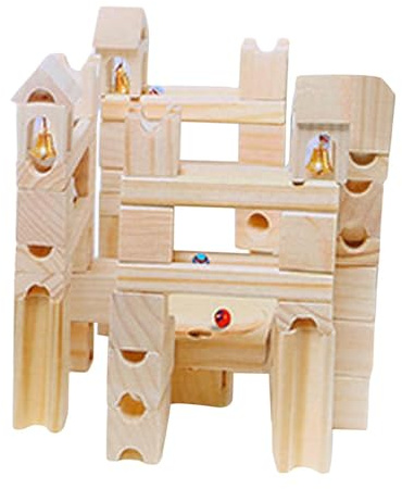 mophrati Murmelbahn Spielset: Sicheres und langlebiges Spielerlebnis, fördert gemeinschaftliches Lernen für Kinder von 4 8 Jahren. Ideal als Bauspielzeug