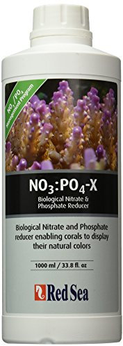 Red Sea NO3:PO4-X Nitrat- und Phosphatreduzierer 1000ml | Für Riff- und Fischaquarien | Kontrollierte Nährstoffreduzierung für optimales Korallenwachstum