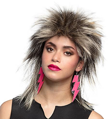 Boland 86426 - Perücke Kimberly, Sängerin, Rock-Star, Kunsthaar-Frisur, Accessoire, Kostüm, Karneval, Mottoparty