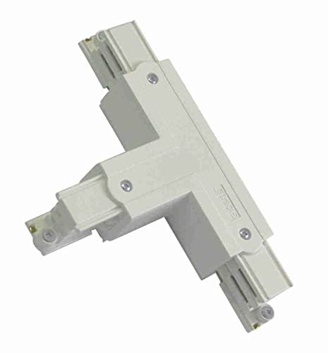 GlobalTrac 3-Phasenstromschiene T-Kupplung Schutzleiter oben/links XTS40 weiß