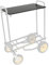 Rock N Roller Quick Set Shelf für R8, R10, R12 Wagen (mobile Workstation, einfach aufzubauen, robust und langlebig, max. 150 Pfund), Schwarz