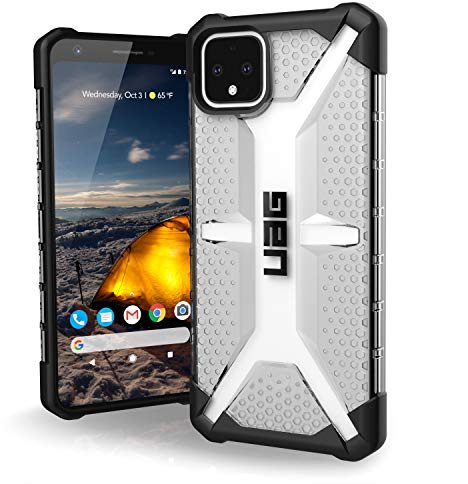 Urban Armor Gear Plasma Hülle Google Pixel 4 XL (6.3) Schutzhülle (Wireless Charging kompatibles Cover, Sturzfeste Handyhülle, Ultra Slim Bumper) - transparent