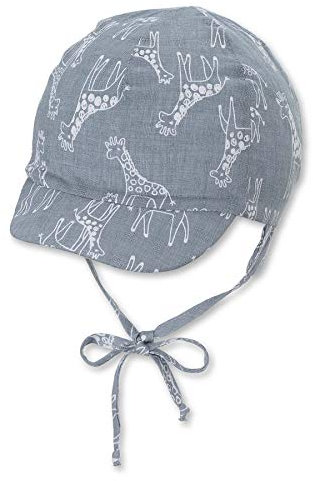 Sterntaler Baby Jungen Schirmmátze 1612110 Winter Hut, Blau, 43 EU