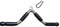 Barbell Cable Attachment For Cable Machines, Lat Pull Down Bar Cable Machine Attachments, Tricep Press Down Bar, Revolving Straight Curl Pulldown Bar with Rotating & Rubber Handle Grips(24 Inch)