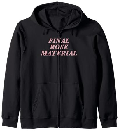 Final Rose Material Kapuzenjacke