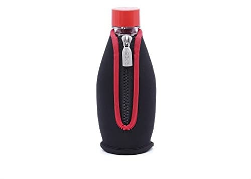 sliive® – Neopren Flaschenkühler mit Griff für SodaStream Fuse PET 0,5L My Only Bottle (Rot)