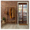 Türtapete Selbstklebend 3D Effekt Fenster New York - 91x211 cm einteilig - Türposter Fototapete für Tür Wohnzimmer Küche Badezimmer Türaufkleber Türfolie UV-Beständig Montagefertig