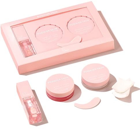 Bekoeen 3Pcs Lip Care Set Kit,Exfoliator Lip Sugar Scrub Lip Mask & Plumping Lip Oils,Effectively Moisturizes And Repairs Dry Lips,for Women Lip Treatment