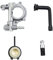 DAZZLEEX Pompa Olio Motosega Worm Gear Tubo Filtro Set per MS260 024 026 per MS 240 260 Motosega Ricambi Accessori Giardino Parti di Attrezzo