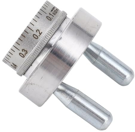 Mini-Drehmaschine-Handrad mit Kurbel, Aluminiumlegierung, 50 Mm, 2 Zoll, 0 Bis 1 Mm Skala, Kreisgröße, Mechanisches Handrad für Drehmaschine, Miller