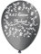 10 Luftballons Eiserne Hochzeit, ca. 30 cm Durchmesser