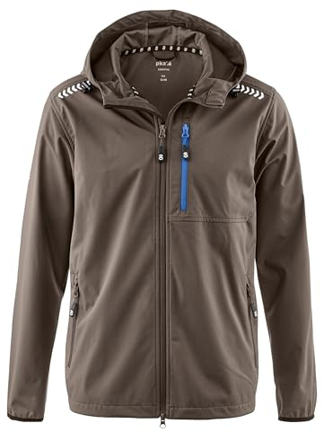 pka moderne Herren Softshelljacke für die Arbeit mit 8.000mm Wasssersäule