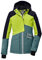 killtec Mädchen Skijacke/Funktionsjacke mit Kapuze und Schneefang KSW 405 GRLS SKI JCKT, dunkelmint, 128, 42092-000