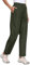 MoFiz Wasserdicht Hose Damen Überziehhose Fahrrad Regenhose Leichte Packbar Hose Winddicht Outdoorhose Wanderhose Trekkinghose Trekkinghose Armeegrün Größe EU S