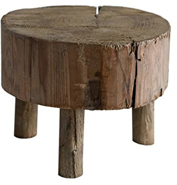 PRETYZOOM Retro-hocker – Mini-stuhl Aus Massivholz Für Fotografie-requisiten Und Miniaturmöbel