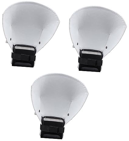 jojofuny 3St fotozubehör Fotografie zubehör whitn fotoshooting zubehör The White weiße Photography Accessories zubehör Fotografie cadfi streulicht Diffusor Kamera Reflektor