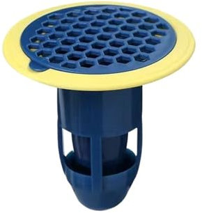 Geruchsverschluss Dusche Silikon Bad Dusche Boden Sieb Kern Küche Bad Wasser Ablauf Filter Abdeckung Stecker Falle Siphon Waschbecken Deodorant Großhandel (Color : 3pcs Blue)