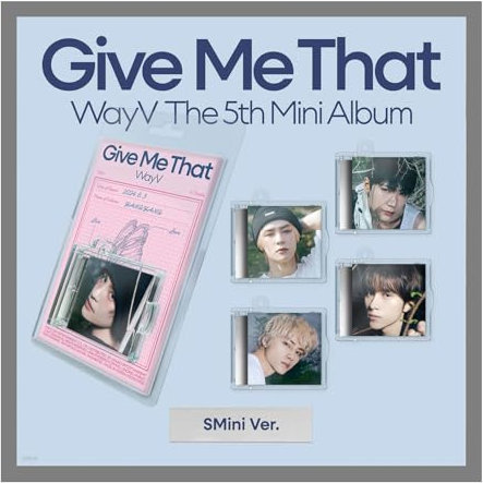 WayV Give Me That 5th Mini Album with Tracking Sealed (SMini Kun Version)