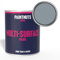 PaintNuts Multi-Surface Paint - RAL-7001 - SILVER GREY - 500ml Tin - Matt Finish