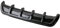 Auto ABS Heckstoßstange Heckspoiler Lippe, für BMW 1 Series E81 E82 E87 E88 F20 F21 F40 F52 GT 116i M1 M135i Spoilerlippe Splitter Diffusor Spoilerplatte Antikollision Car Schützen Zubehör