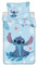Jerry Fabrics Stitch Angel Bettwäsche-Set | Wende-Bettbezug 140 x 200 cm und großer Kissenbezug 70 x 90 cm | 100% Baumwolle, Blau