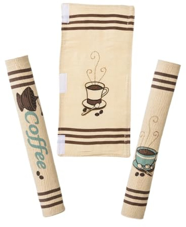 Alipis 3pcs Kitchen Appliance Handle Covers Fridge Handle Protectors Stain Protection