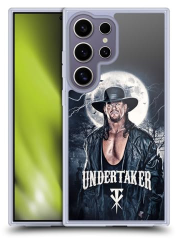Head Case Designs Offizielle WWE Portrait The Undertaker Gelhülle [Militärischer Schutzgrad] Kompatibel Mit Samsung Galaxy S25 Ultra Und Kompatibel Mit MagSafe