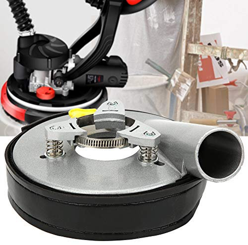 Angle Grinder Attachments, Dust Separator Cover Aluminum Grinding Dust Shroud Cover Box/Cover Dust Shroud Dust Extraction Cutting Guard Dust Shroud for Drill for 5 Inch Angle Grinders