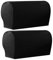 MAGICLULU 1 Paar Armlehnenabdeckung Stuhlhussen Armlehnenschoner Für Sofas rutschfeste Sofa-armlehnenbezüge Universelle Sofabezüge Sofa -armlehre Abdeckt Stuhlabdeckungen Black Pu-Leder