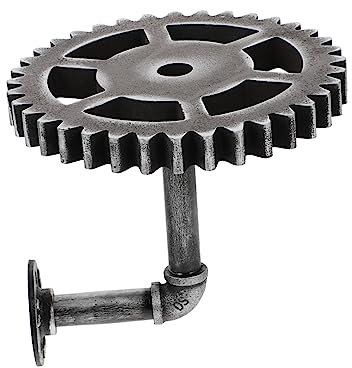 DIYEAH Industrielle Wandhalterung Vintage Aus Robustem Schmiedeeisen Mdf Regalhalterung Für Steampunk Deko Und Kleine Regale Einfache Montage