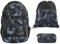 coocazoo MATE Schulranzen-Set 3tlg für Mädchen und Jungen ab der 4. Klasse mit Rucksack. Schlamperetui und Sportbeutel (Grey Rocks)