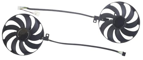 Ventilateur De 87 Mm For Cartes Graphiques ASUS Dual RTX 2060, 2070 Et 2080 SUPER EVO (RTX 2060, 2070 Et 2080).(2PCS SET)