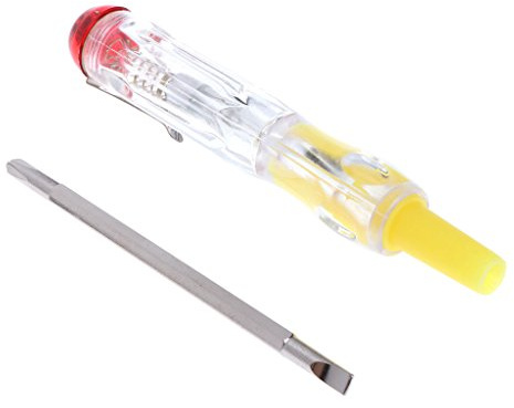 Pocket Pen Electric Tester Voltages Detectors Main Screwdriver Double Purpose Screwdriver Electrical Pen LED Voltmeter Display Voltage Meter