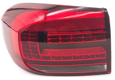 Drezzo Auto Rückleuchte Auto Hecklicht Für VW Für Tiguan 2013 2014 2015 Heckstoßstange Rücklicht Bremsstopp für Rückfahrleuchte(Outer Left)